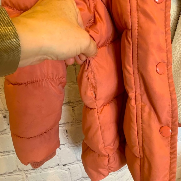 Pink/Coral Puffer Winter Coat to Keep Her Cozy! - Picture 7 of 7
